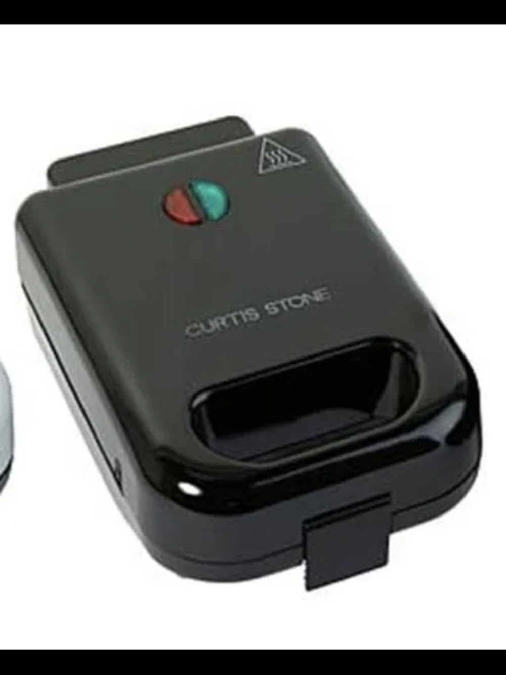 Curtis Stone Black Stuffed Sandwich Maker